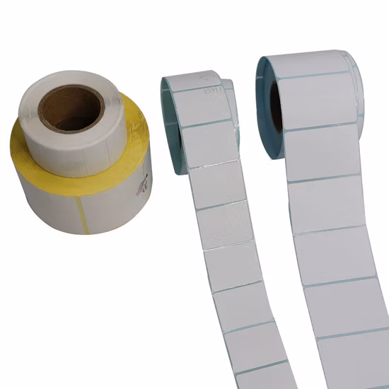 Etiquetas impresas en papel adhesivo térmico directo autoadhesivo para envío