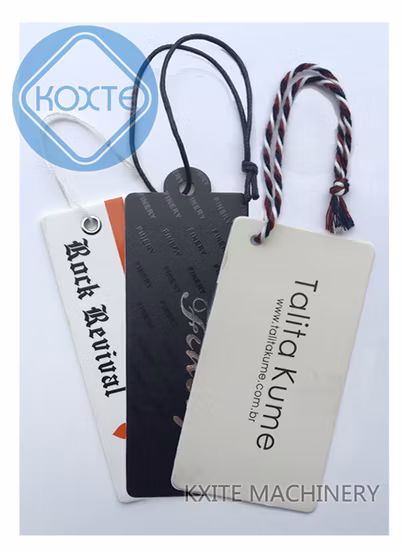 Etiqueta colgante para ropa, etiqueta colgante de papel Kraft, certificado, tarjeta de color, etiqueta colgante para ropa