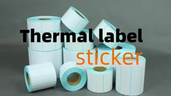 Etiquetas adhesivas para embalaje de productos de transferencia directa de calor Jinfeng
